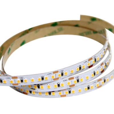 China Warehouse 180 Leds/m 14w/m Warm White 24-26lm SMD 2835 DC 12/24V Cable LED Strip Light For Indoor Decoration for sale