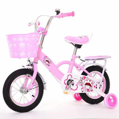 China Hot Selling Ride Kids Bike Kids Bike 3-8 Year Old Kids Bike With Training Wheel And Basket 12