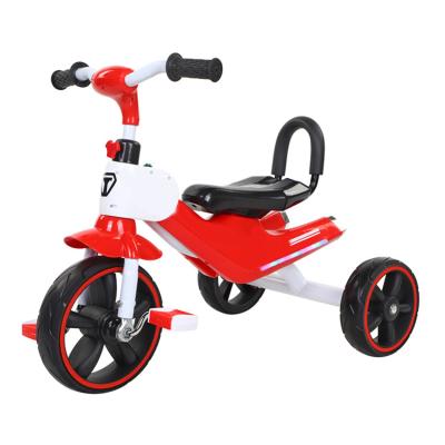 China Gift Outdoor Sports 1-5 Year Old Plastic Kids Pedal Tricycle for sale