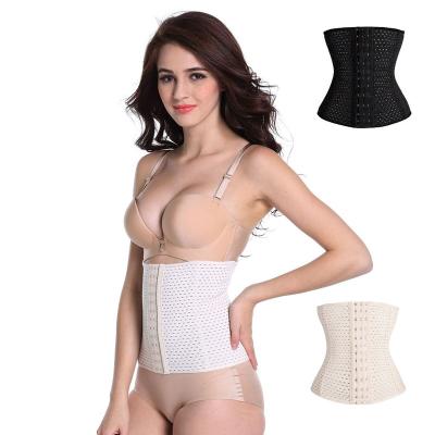 China Fashionable Waist Trimmer Women Fitness Corset Tops Female Sports Breathable Waist Trainer Sweat Bands Women Shapewear for sale