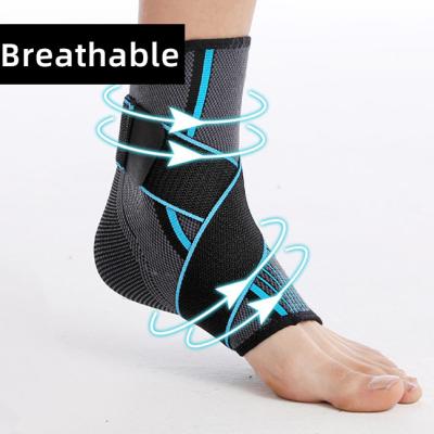 China Performance Support Heel Ankle Protector Foot Orthosis Sports Support Fitness Safety Foot Bandages Ankle Straps Guard Support for sale