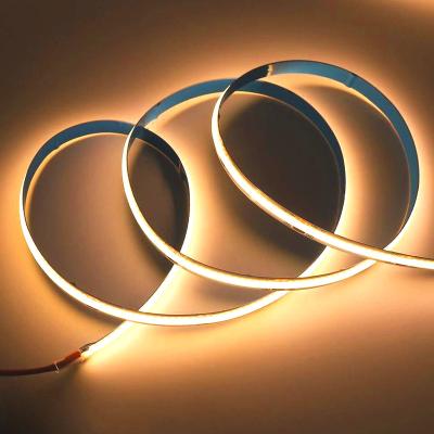 China China Residential Suppliers Bulk Outdoor Lighting Waterproof Flexible Ip65 Cob Led Strip Light For Bedroom Home Decoration for sale