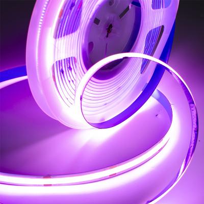 China Residential RED Green Blue Cob LED Strip Lamp 12v 24V 480 CRI IP20 90 LED COB Light Strip for sale