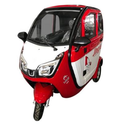 China Passenger Certified 2 Seats Passenger EEC Cabin Electric Scooter 60V 58Ah 110V-220V Electric Tricycle for sale