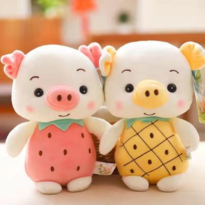 China Soft Stuffed Strawberry Plush Toy for sale