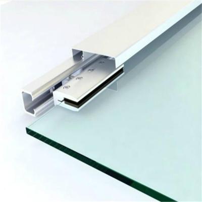 China Modern Modern Frameless Aluminum Track Sliding Door System Glass Door Hardware for sale