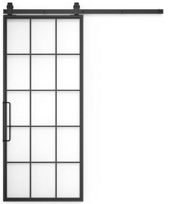 China French aluminum french doors conform to australian metal frame glass door for sale