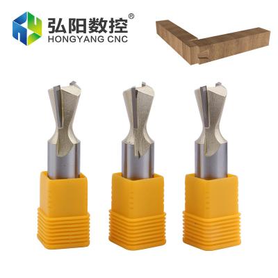 China Veneer 1PCS Dovetail Knife CNC Woodworking Engraving Tool Blade Trimming Machine Blade Milling Cutter Electric Dovetail Groove Cutter for sale