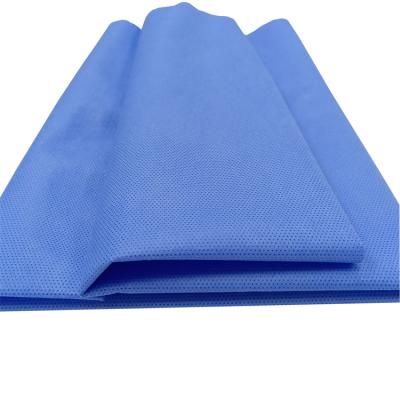 China Professional Manufacturer Material Surgical Fabric Medical SMS Non Woven Non Woven Fabric Waterproof for Disposal Medical Clothing/Gown Te koop