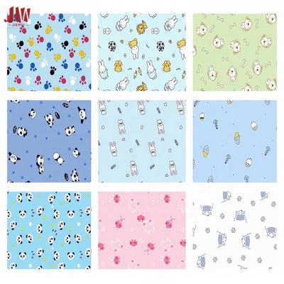 China New Design Spunbonded Woven Fabric Floral Printed Tablecloth Waterproof Non for sale