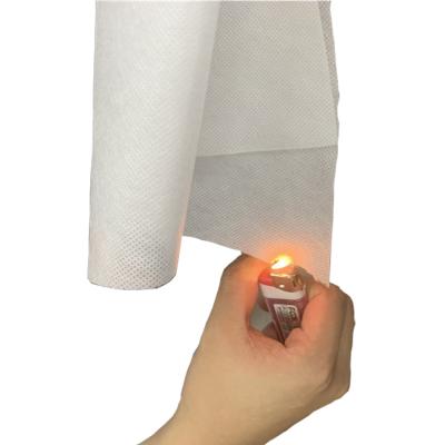 China Hot Sale Flame Retardant Non Woven Fabric Mesh Nonwoven Fabric Waterproof Flame Retardant Non Woven Fabric Te koop