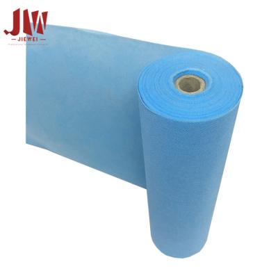 China Waterproof Various Color 100 PP Nonwoven Fabric Perforated Polypropylene Nonwoven Roll Te koop