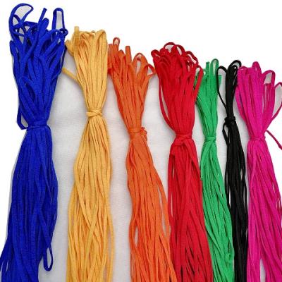 China Colorful Elasticity Elastic 3mm/4mm/5mm Fashion Style Nylon Elastic Earloop Used For Medical for sale