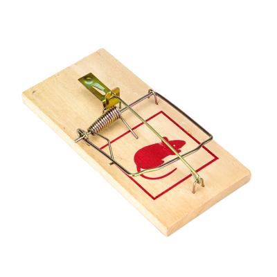 China Ultra Strong Spring Wooden Mouse Trap Poplar Rat Killer Catcher for Home House 27.8g for sale