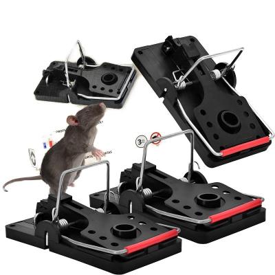 China 60 Pieces ABS Material Mousetrap Plastic Humane No Kill Mouse Trap for Home for sale