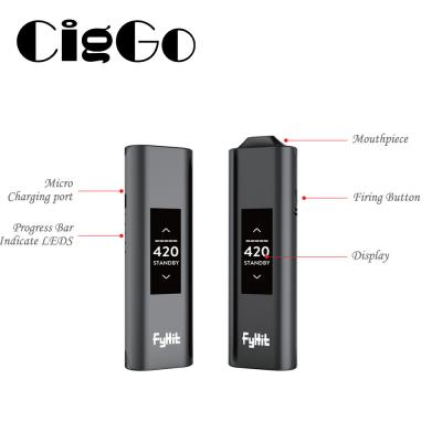 China 2680mAh Hybrid Dry Herb Vaporizer for sale