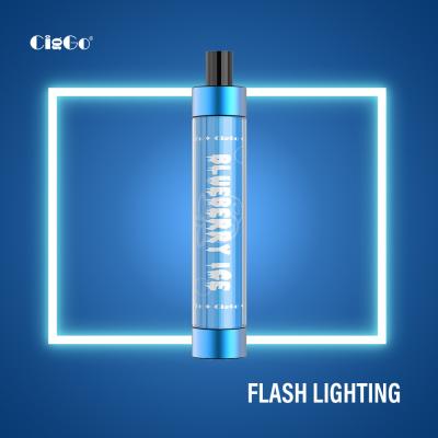 China LED Lighting 800 Puffs Plastic Portable Pod System Ciggo Flash 550 Mah for sale