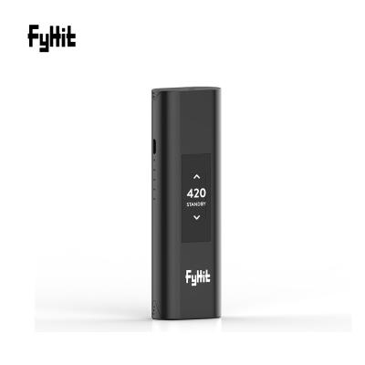 China 2 In 1 Smart Dry Herb Vaporizer Black Vaporizer With Custom logo Vaporizer for sale