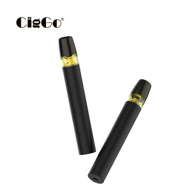 China Weed Vape Empty 1ml E Cigarette Pod Delta 8 Cbd Oil Empty Vaporizer Pen for sale