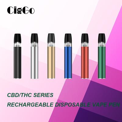 China CBD THC Delta 8 Disposable CBD Vape Ceramic Coil 350Mah Battery for sale