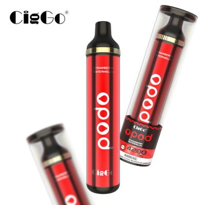 China CigGo Opod 4200 Puffs Mesh Coil Disposable 650mAh Rechargeable Battery for sale