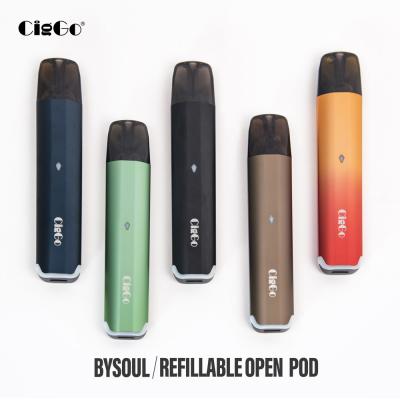 China 2ml Delta 8 Vaporizer Smooth Vaping Vape Pod System Refillable Vape Pen for sale