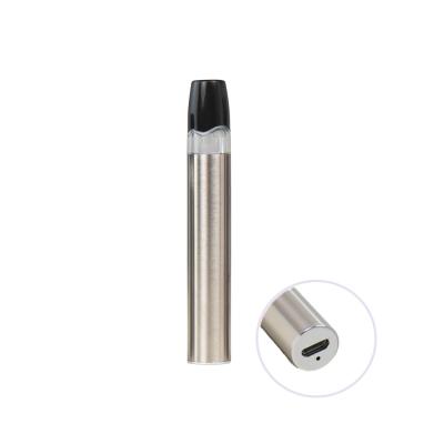 China CBD Rechargeable Disposable Vape Pen 1ml Ceramic Coil Thick Oil Vape for sale