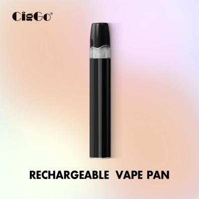 China 1ml Thick Oil Disposable CBD Vape Rechargeable Ceramic Coil Vaporizer Pen for sale