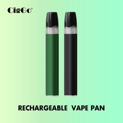 China Round Mouthpiece Empty Oil CBD Vape Pen Disposable Vape Device for sale