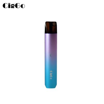 China 450Mah Rechargeable Vape Pen Aluminium Materials Closed Pod Vape Pen for sale