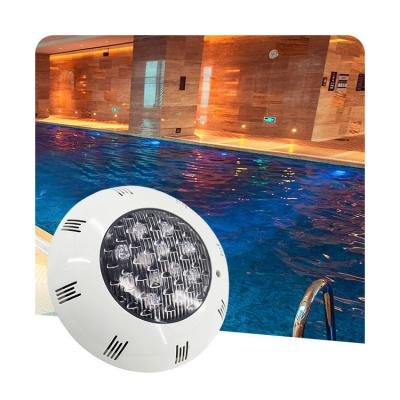 China Swimming pool submersible recessed ip68 waterproof RGB inground pool lighting lamp wireless wall mounted underwater pool led swimming light for sale