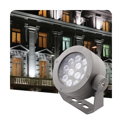 China IO65 LANDSCAPE Outdoor Waterproof Aluminum Round Landscape Lighting Garden Decoration Floodlight Led Flood Light for sale