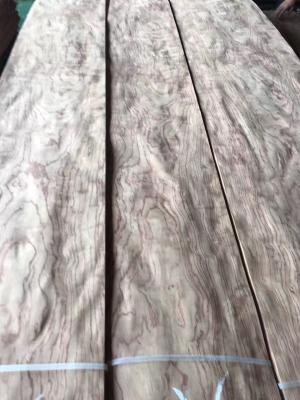 China Sliced Natural Bubinga Wood Veneer Sheet for sale