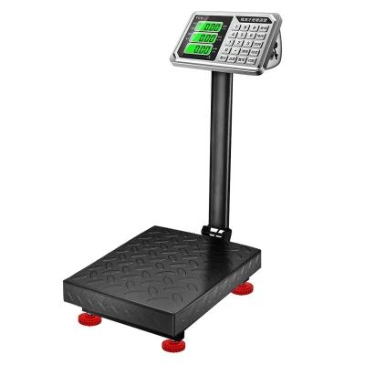 China Carbon Steel Electronic Weight 100Kg Digital Platform Scale for sale