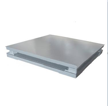 China High Precision And Stable Performance 1.5x1.5m 3000kg Carbon Steel Floor Buffer Platform Scale Heavy Duty Digital Weighing for sale