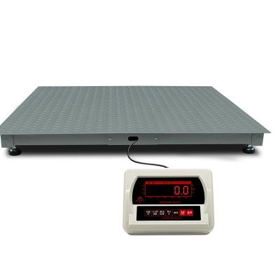 China High Precision And Stable Performance 3.0x6.0m 20t Carbon Steel Floor Buffer Platform Scale Heavy Duty Digital Weighing for sale