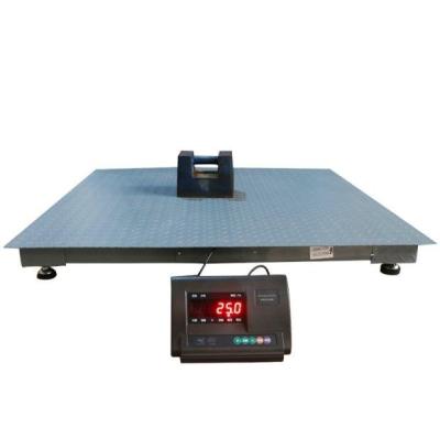 China High Precision and Stable Performance 2.0x6.0m 15t Carbon Steel Floor Buffer Platform Scale Heavy Duty Digital Weighing for sale