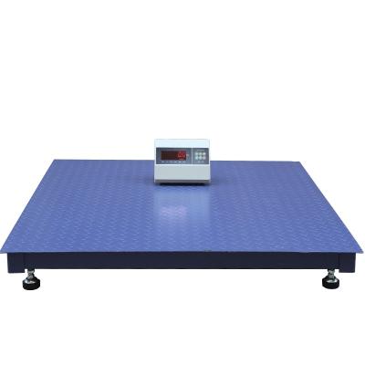 China Weight Function 0.8x0.8m 1.5X1.5M Electronic Scale Floor Scale Platform Scale Display Instrument à venda