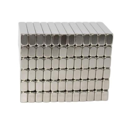 China Industrial Magnet Neodymium Iron Boron Bar Shaped Magnet For Robots for sale