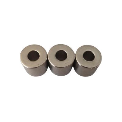 China OEM Magnetic Attraction Ring Neodymium Magnet Permanent Round With Down Hole Neodymium Magnetic Zinc N52 Cubic Magnetic for sale