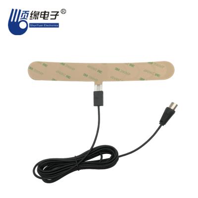 China 2016 Passive Car TV Patch Antenna Strong Signal Car TV Patch Antenna T300 Passive IEC Head Interface for sale