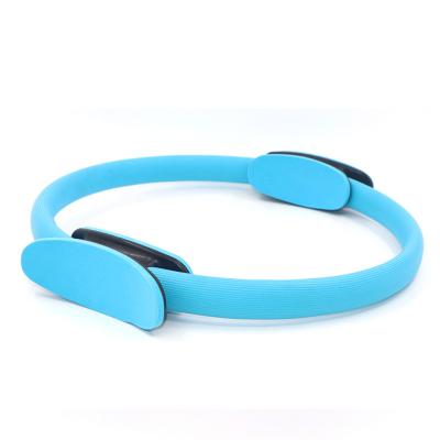 China Durable Fit-yoga latest style yoga blue pliates rings body stretch exercise yoga pilates ring for sale