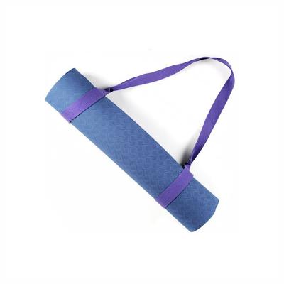 China Polyester Fit-Yoga Factory Custom Premium Quality Sports Sling Yoga Mat Eco-friendly Wholesale Adjustable Logo for sale