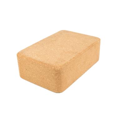 China Eco-Friendly Natural Fitness Yoga Brick Custom15*23*7.6cm (369 inch) Cork Yoga Block Organic Cork from Cork Fit-Yoga High Quality for sale