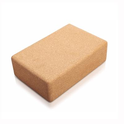 China Cork Fit-Yoga 15*23*7.6cm Durable Natural Cork Cork Yoga Block For Women's Yoga Exercise for sale