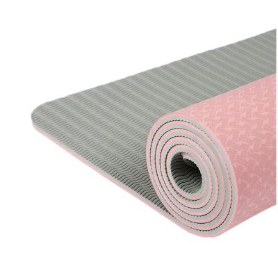 China Latex Free Tape Exercise Mat Yoga Tape Factory Good Quality Directly From Manufacturer Anti-Slip Washable Waterproof Yoga Mat for sale