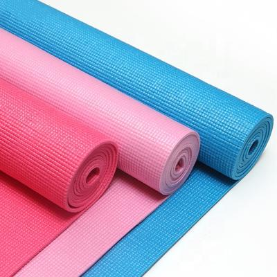 China Lightweight PVC Soft Roll Wrapping PVC Foam Durable Recycled Eco-Friendly Non-Slip Yoga Mat for sale