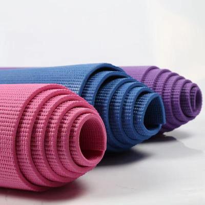 China 2021 PVC beginner's best-selling home PVC non-slip yoga mat for sale