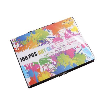 China Drawing & PVC Case 168pcs Painting Drawing Coloring Paint Set Art Stationery Set For Kids for sale