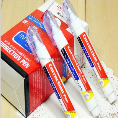 China School Stationery Student White Correction Fluid Pen 150071 for sale